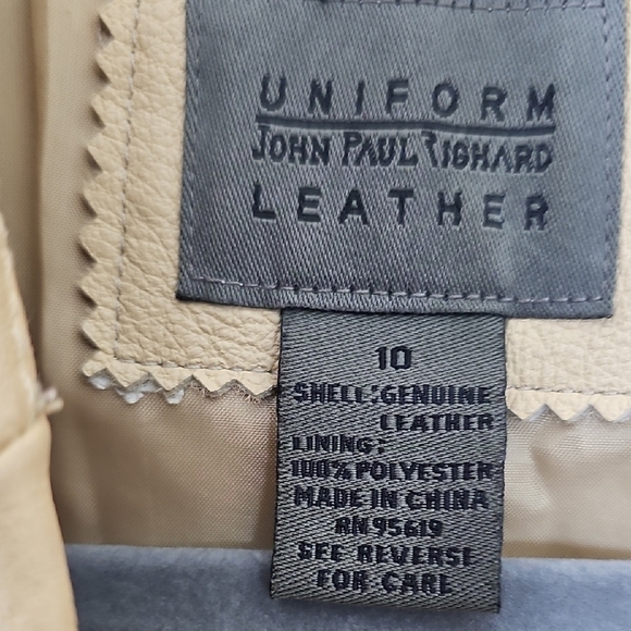 Uniforn John Paul Richard  Beige Women's Blazer Size 10 - Picture 2 of 12